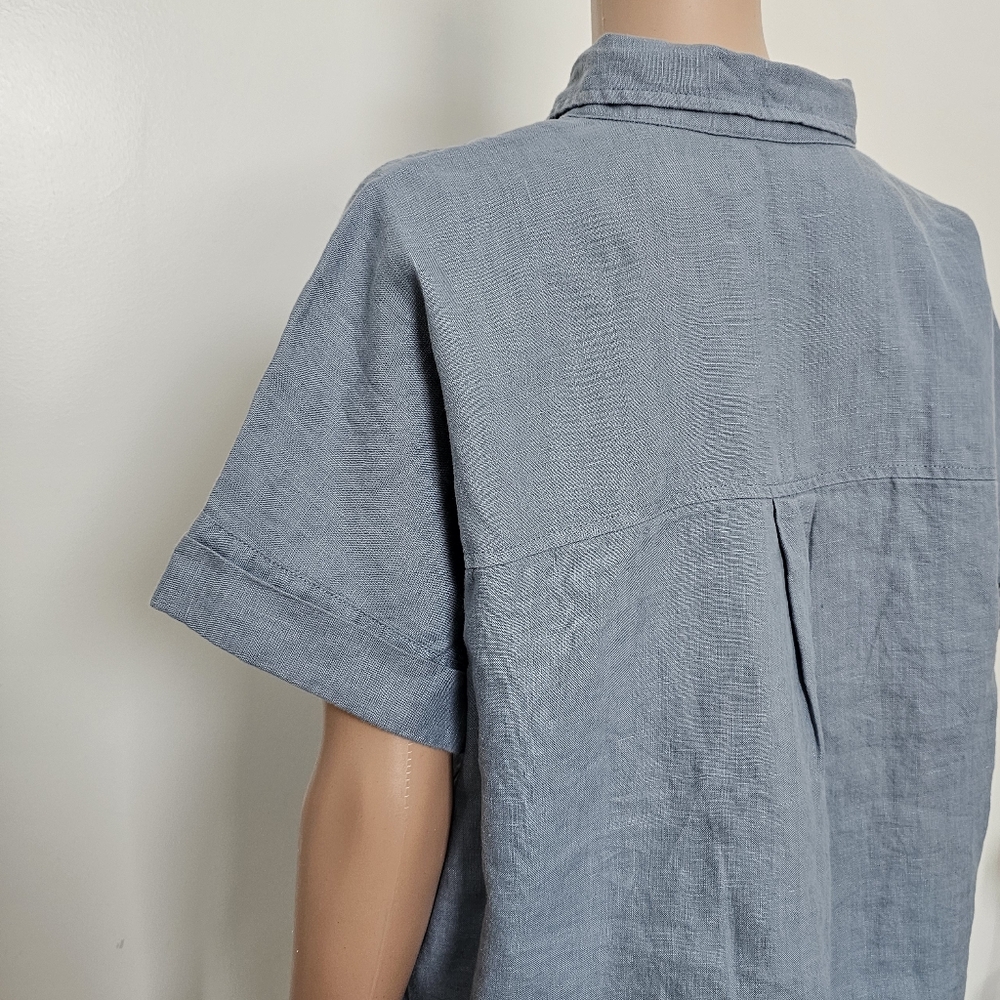 American Giant Linen Button Down Shirt - Picture 8 of 10